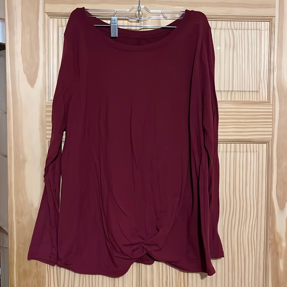 Red long sleeve